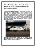 Aircraft Fairings Market worth $2.13 billion by 2023 - Exclusive Report by MarketsandMarkets™ PowerPoint PPT Presentation