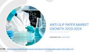 Anti-Slip Paper Market Growth 2019-2024