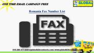 Romania Fax Number List