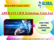 ADERANT CRM Technology Users List