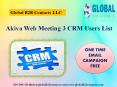 Akiva Web Meeting 3 CRM Users List PowerPoint PPT Presentation