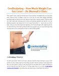 CoolSculpting – How Much Weight Can You Lose? - Dr. Marwah's Clinic PowerPoint PPT Presentation