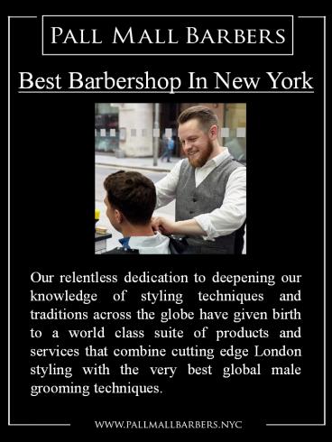 Best Barbershop In New York