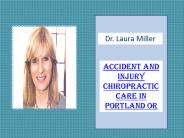 Sports Injuires Chiropractor Portland OR