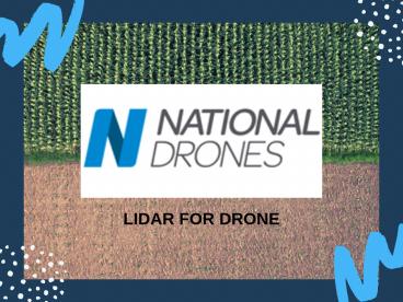 LiDAR (Light Detection and Ranging) Drone Mapping
