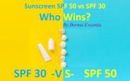 Sunscreen SPF 50 vs SPF 30-Who Wins?