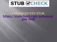 Pay Stub Generator