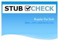 Pay Stub Template PowerPoint PPT Presentation