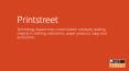 Printstreet : Online Customisation & Personalisation for Everyone (1) PowerPoint PPT Presentation