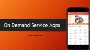 On Demand Service Apps