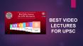 video lectures for UPSC PowerPoint PPT Presentation