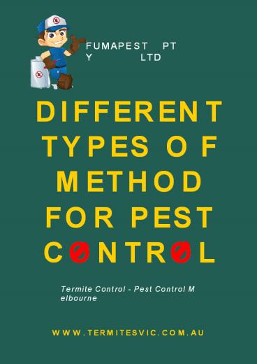 Different Types of Method for Pest Control presentation | free to download