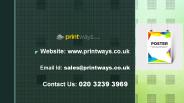 Online Poster Printing Service in London by Printways