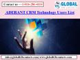 ADERANT CRM Technology Users List PowerPoint PPT Presentation