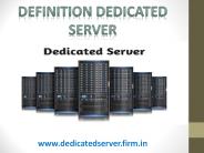 Definition Dedicated Server