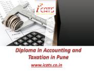 Diploma in Accounting and Taxation in Pune
