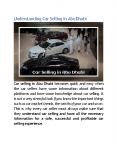 Understanding Car Selling in Abu Dhabi PowerPoint PPT Presentation