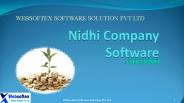 About Nidhi Software-NIDHI PRO