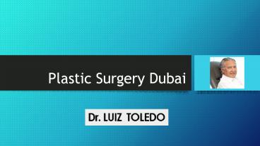Plastic Surgery Dubai