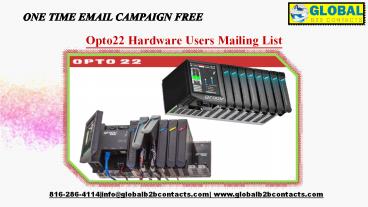 Opto22 Hardware Users Mailing List