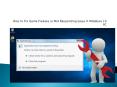 How to Fix Game Freezes or Not Responding Issue in Windows 10 PC PowerPoint PPT Presentation