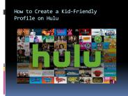 How to Create a Kid-Friendly Profile on Hulu