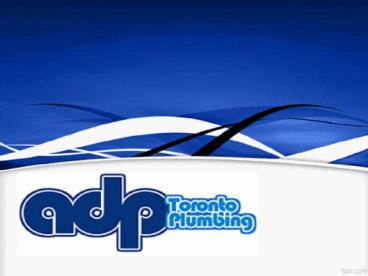 Toronto plumbing service