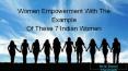 Women Empowerment With The Example Of These 7 Indian Women PowerPoint PPT Presentation