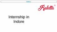 Internship in Indore