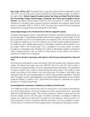 Robotic Surgical Procedures Market