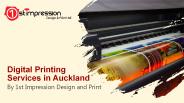 Modern Digital Printing in Auckland