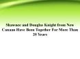 Shawnee and Douglas Knight from New Canaan Have Been Together For More Than 20 Years PowerPoint PPT Presentation