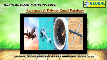 Aerospace & Defense Email Database