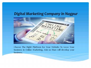 Top Digital Marketing Company In Nagpur