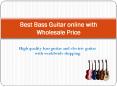 Shop Best Bass Guitar online with Wholesale Price - Banggood