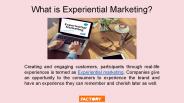 What is Experiential Marketing?