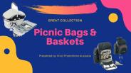 Imprinted Picnic Baskets & Bags | Best & Affordable Giveaways
