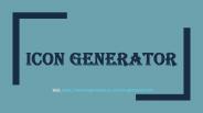 Icon generator