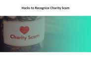 How to recognize and avoid Charity Scam | XA Technologies