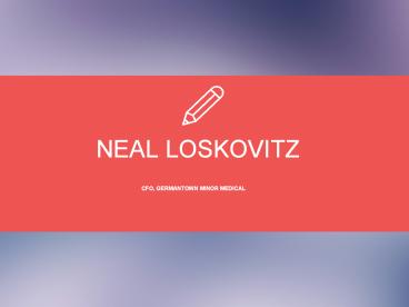 Neal Loskovitz - Operations Manager From Memphis, Tennessee