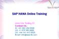 Best SAP HANA Online Course PowerPoint PPT Presentation