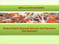 Medical Waste Management in USA PowerPoint PPT Presentation