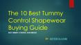The 10 Best Tummy Control Shapewear Buying Guide