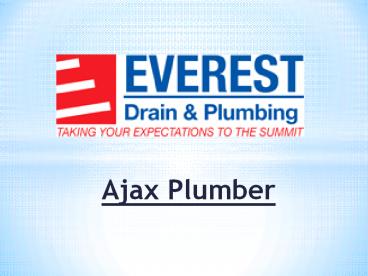 Everest Plumbing Services Ajax