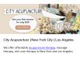 City Acupuncture | New York City | Los Angeles PowerPoint PPT Presentation