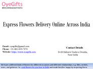 Express Flowers Delivery Online across India