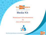 Media Kit : Recruitment Advertisement in Newspaper