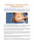 CoolSculpting – How Does It Work? - Dr. Marwah's Clinic PowerPoint PPT Presentation