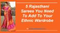 Top 5 Traditional Rajasthani Saree Styles PowerPoint PPT Presentation