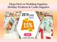 Buy Wedding Supplies, Holiday Products & Crafts Supplies Online